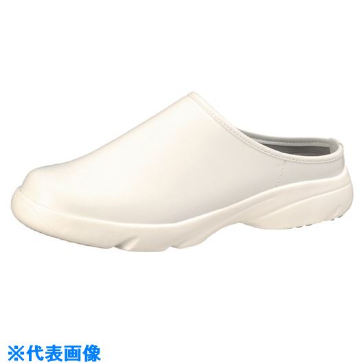 ■Achilles クッキングメイト厨房シューズ 白 22.0cm CUI0060W22.0(8687477)[送料別途お見積り][法人限定][掲外取寄]