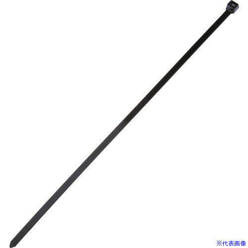 ■PANDUIT ナイロン結束バンド フレキシブルタイプ 7.6×368×1.5 耐候性タイプ 黒 250本入 PLT4HTL0147(8688069)