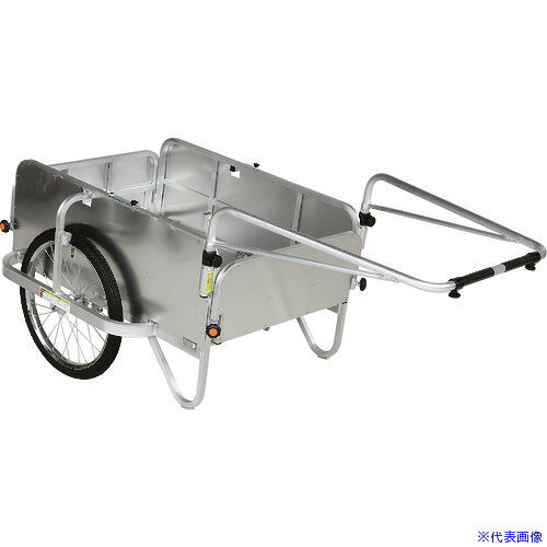 オレンジブック トラスコ中山　TRUSCOHARAX 折り畳み式リヤカー コンパック(ショートハンドル・空気タイヤ) 〔品番:HC906A4P〕[ 注番:8688420]特長●折りたためますのでコンパクトに収納できます。●4面パネル付です。用途●災害用の備蓄品として。仕様●均等荷重(kg)：180●長さ(mm)：1681●幅(mm)：870●高さ(mm)：750●タイヤタイプ：20インチエアータイヤ●折りたたみ時寸法(mm)長さ：970●折りたたみ時寸法(mm)幅：350●折りたたみ時寸法(mm)高さ：750仕様2●組立品●20インチエアー入りクタイヤ●積載重量180kg●4面パネル付材質/仕上●本体：アルミ合金セット内容/付属品注意原産国（名称）日本JANコード4939356400171本体質量19.8kgオレンジブック トラスコ中山　TRUSCOHARAX 折り畳み式リヤカー コンパック(ショートハンドル・空気タイヤ) 〔品番:HC906A4P〕[注番:8688420][本体質量：19.8kg]《包装時基本サイズ：1035×380×770》〔包装時質量：20kg〕分類》搬送機器》運搬車輌機器》リヤカー☆納期情報：オレンジブック掲載以外でメーカー直送品（送料元払い）【法人限定＝会社名ご記入お願い致します。】※北海道・沖縄・離島は運賃別途商品も含む