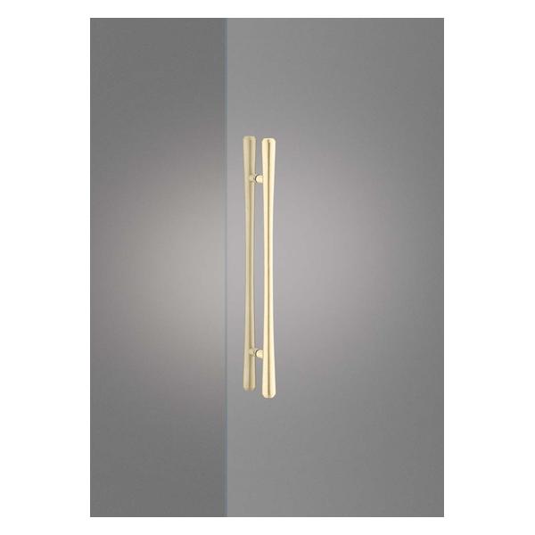 UNION(ユニオン) ドアハンドル 押し棒 G1234-25-115-L700 アルミ スレッドラインペイルゴールド[ネオイズム]