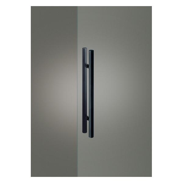 UNION(ユニオン) ドアハンドル 押し棒 G380-31-063 銅＋ブラス 硫化イブシブラック[ネオイズム]