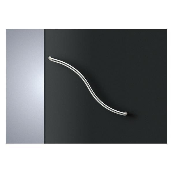 UNION(ユニオン) ドアハンドル 押し棒 T2400-01-001-L ステンレス ミラー[ネオイズム]