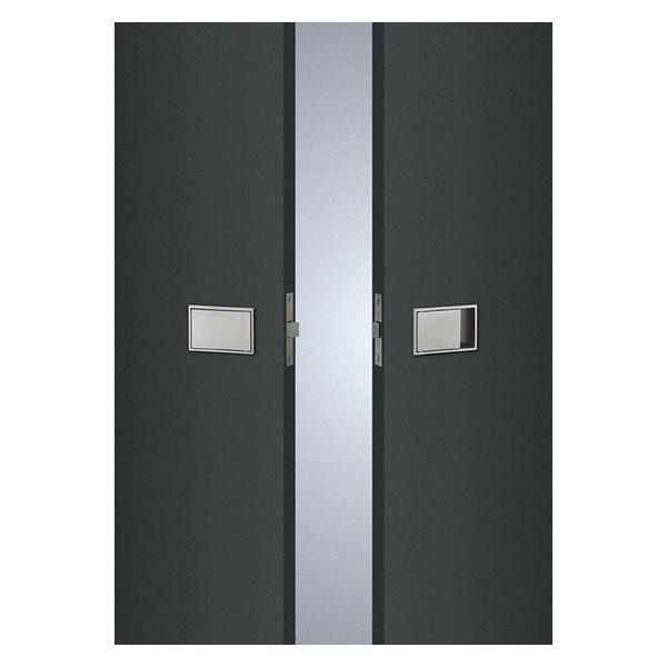 UNION(ユニオン) ドアハンドル 掘込 ULS401-A ステンレス ヘアライン[ネオイズム]