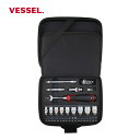 VESSEL(ベッセル) 電動スリムラチェットセット 400ER3-1M 自動車整備 組立作業 ラチェット 【在庫有り】