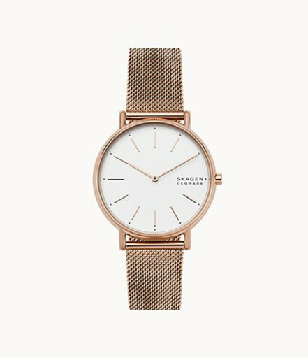 スカーゲン(SKAGEN) SIGNATUR ローズトーン スチールメッシュウォッチ SKW2784 スカーゲン(SKAGEN) SIGNATUR ローズトーン スチールメッシュウォッチ SKW2784