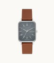 スカーゲン(SKAGEN) RYLE ソーラー ライトブラウン レザーウォッチ SKW3062(2)
