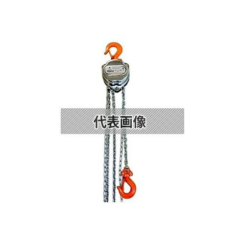 WCP 三方良し 小型軽量チェーンブロック [246356-01] 小型軽量チェーンブロック　0.25t　シルバー色