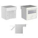 ◆ ナスタ 戸建郵便受箱 LGY/DGY KSMAB2-15LK-LD