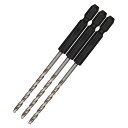 ◆藤原産業 SK11 六角軸鉄工用月光ドリル 3本入り3.5ミリ FS6SGK3P3.5