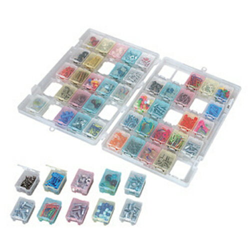 ◆ジェフコム デンサン スケルトンパーツケース 大 SP33-MS50