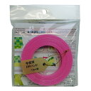 ◆松浦工業 信越工業 手芸用PPバンド 透明ピンク 15.5mmX10m