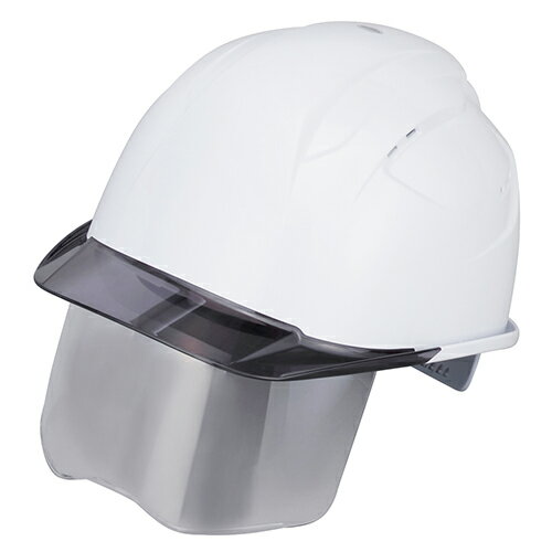 ◆トーヨーセフティー TOYO シールド内蔵ヘルメット No.398F-S-C