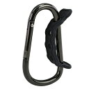 ◆土牛産業 土牛 ラバーロックカラビナ RL-1BK(4)
