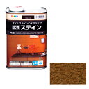 ◆アサヒペン 水性ステイン 1L ウォルナット