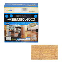 ◆アサヒペン 水性高耐久2液ウレタンニス 600Gセットツヤケシクリヤ