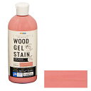 ◆アサヒペン 水性WOODジェルステイン 300ml ローズピンク