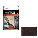 ◆アサヒペン 油性オイルステイン 1L ウォルナット