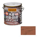 ◆アサヒペン 油性木部防虫防腐ステインEX 0.7L ライトオーク