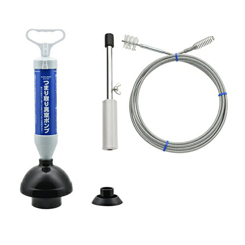 ◆カクダイ GAONA これカモ パイプクリーナーセット(ブラシつき・3m) GA-KK016