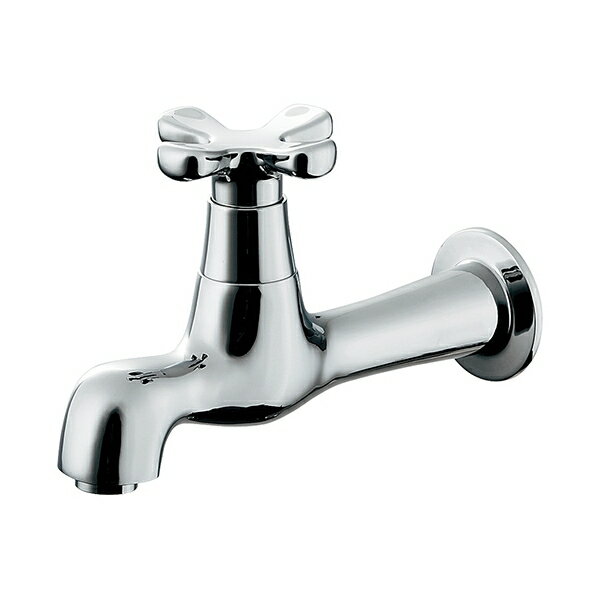 ◆カクダイ 横水栓 ロング 702-000