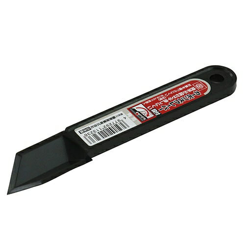 商品の特徴 ◆藤原産業 SK11 カーボンスクレーパー段付 カドヨウ 対象物を傷つけにくいプラスチック製のスクレーパーです。 フローリング・大理石の床・石材・金属・壁等の汚れ落とし。炭素入りのため、通常のプラスチックヘラより強固で長持ちします。 キズを付けたくない箇所の汚れ落としに最適です。 金属ヘラでは傷が心配な箇所にご使用ください。 持ち手が邪魔になりにくい段付きタイプです。 製品仕様 ●形状：カドヨウ。 ●ポリアミド炭素入り。 商品サイズ：約28.1×150×16.1mm 重量：約17.1g JANコード：4977292113236 分類：　大工道具