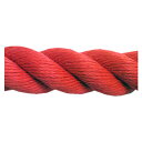 ◆松浦工業 まつうら工業 スパンシーロープ30mm 赤 30m ドラムPPスパン(3)
