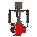 山田機械工業 ビーバービッグハンマー 杭打機(くい打ち) RP-042WH (ガイドパイプΦ65×100 アンビルΦ65付)