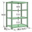 扶桑金属工業 中量ラック ML1812L04T 単連:単体タイプ 棚：4段(天板含む) [法人・事業所限定][送料別途お見積り]
