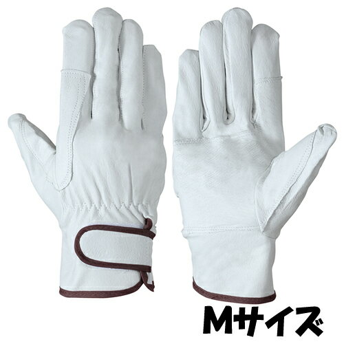 シモン 手袋 PL-718 シモングローブ サイズ：M 豚革 10双入り