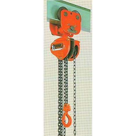 象印チェンブロック　H-100　プレントロリ式チェーンブロック　HP-0.5(HP-00525)　0.5t×2.5m