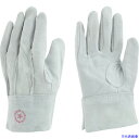 ■トワロン 牛床革手袋 M-Aパチ付(外縫い) 452(1000051)