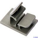 ■PANDUIT コードクリップ 押し込み固定 テレホングレー 22.1×36.8×H24.6mm LWC75H25L14(1005744)×10[送料別途お見...