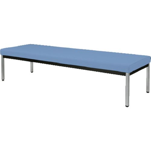 长椅 - ■MIZUNO スリムタイプロビーチェア背無 ライトブルー MBCS28NEVLBL(1009405)[法人限定][外直送元]