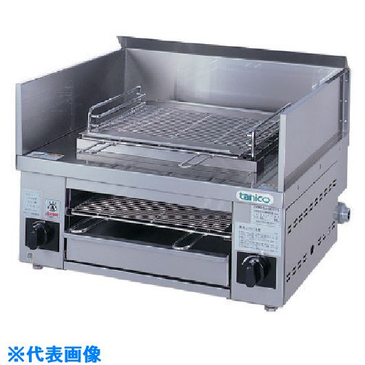 オレンジブック トラスコ中山　TRUSCOtanico 万能ガス焼物器 〔品番:TMG061G〕[ 注番:1024073]特長●付属品：焼網×2、竹串保護カバー、※ファイヤーガード高さ：180mm用途●焼魚、等。仕様●奥行(mm)：550●高さ(mm)：300●間口(mm)：650仕様2●都市ガス・プロパンガスの指定が必要な商品です。材質/仕上●ステンレス（SUS430）セット内容/付属品注意●ガス種　13AとLPを指定して下さい。原産国（名称）日本JANコード本体質量0gオレンジブック トラスコ中山　TRUSCOtanico 万能ガス焼物器 〔品番:TMG061G〕[注番:1024073]分類》研究用品》厨房用品》厨房機器☆納期情報：オレンジブック掲載以外でメーカー直送品（送料元払い）【法人限定＝会社名ご記入お願い致します。】※北海道・沖縄・離島は運賃別途商品も含む