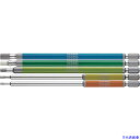 ■VESSEL 剛彩ビット 5本組 (片頭ヘックス) アソート150mm GS5P32(1026697)
