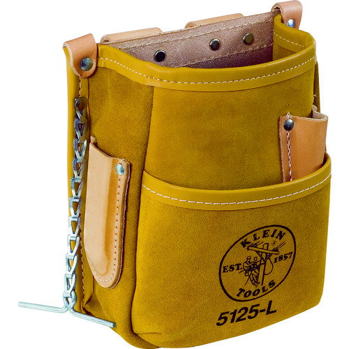 ■KLEIN ツールポーチ 5ポケット ブラウン 5125L(1033391)