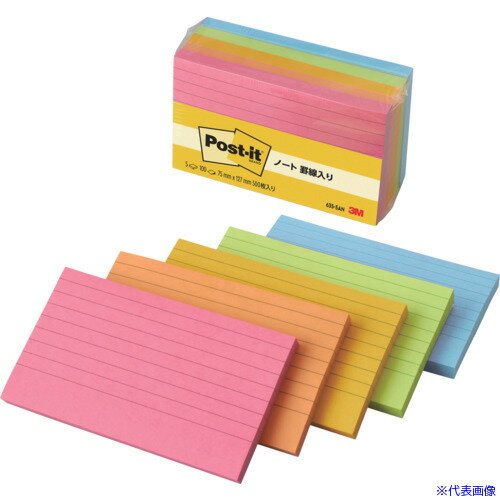 ��3M �դ��� �ݥ��ȡ����å� �������� 75X127mm 100��X5�ѥå� 5������ 6355AN(1038837)