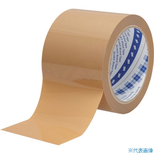 ■3M OPP包装用粘着テープ 373 ベージュ 75mmX50m 373KBEI75X50(1038884)×30[送料別...