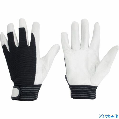 ■ミドリ安全 豚本革手袋(甲メリヤス) L MRK201L(1059210)