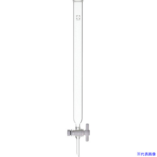 ■SIBATA クロマトカラム PTFEコック φ20X300 00871020(1059865)[送料別途見積り][法人・事業所限定][掲外取寄]