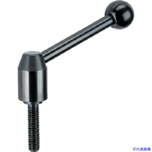 樂天商城 - ■HALDER 位置調節付クランピングレバー オネジ付 スチール 24440.0234(1064960)[送料別途お見積り][法人限定][掲外取寄]