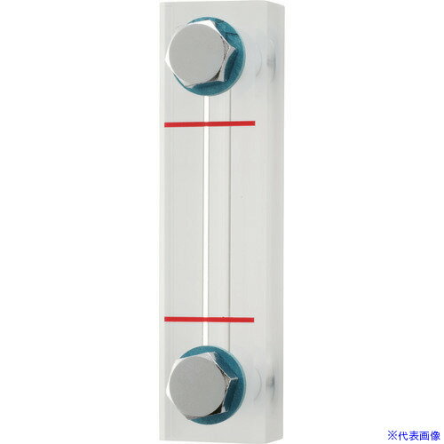 ■協和 アクリル製オイルゲージ KLA-C型/KLA-D型 KLA450DAM12(1067617)[送料別途見積り][法人・事業所限..