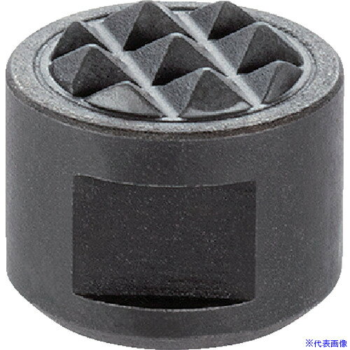 ■HALDER グリッパー 丸形角形 歯付ハードメタルインサート付 丸型 Ф20×高さ12 22620.0082(1068230)[送料別途お見積り][法人限定][掲外取寄]