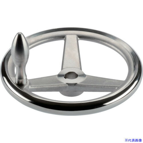 ■HALDER スポークハンドル ステンレス鋼 キー溝付 N-F G型 24591.0515(1078799)[送料別途お見積り][法人限定][掲外取寄]