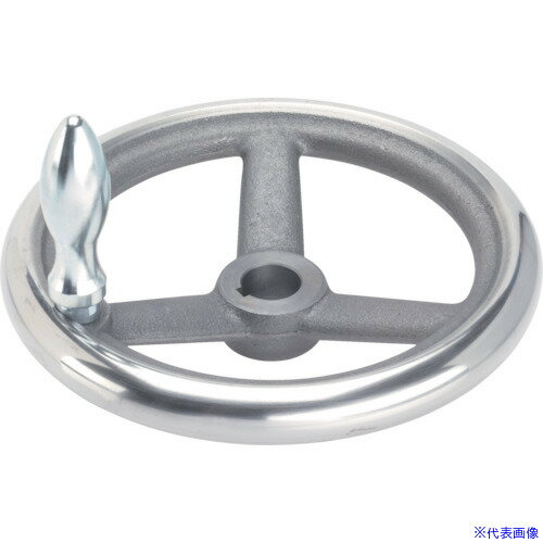 ■HALDER スポークハンドル DIN950 鋳鉄製 キー溝付 N-F G型 24580.0516(1080631)[送料別途お見積り][法..