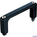 ■Rohde スクゥエアアルミハンドル 88×40 ブラック SQ288B(1086171)