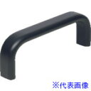 ■Rohde ラウンドアルミハンドル 120×45 ブラック RD2120B(1086545)