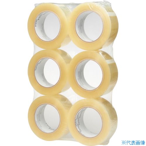 ■3M OPP包装用粘着テープ 3664 透明 48mmX100m 3664TRA48X100(1089793)×36[送料別途お見積り][法人限定][掲外取寄]