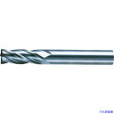 ■三菱K 4枚刃センタカット ハイススクエアエンドミルミディアム刃長(M)2.5mm 4MCD0250(1102214)
