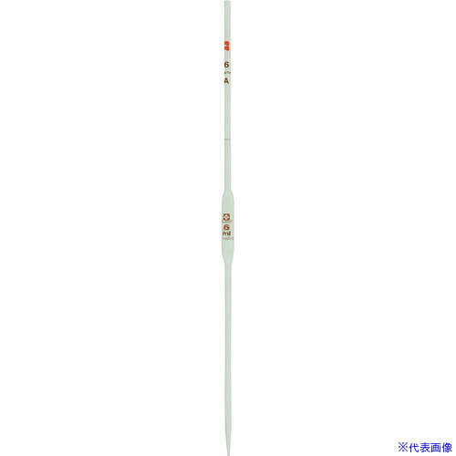 ■SIBATA ホールピペット スーパーグレード 6mL 0200306A(1113520)(4.0)